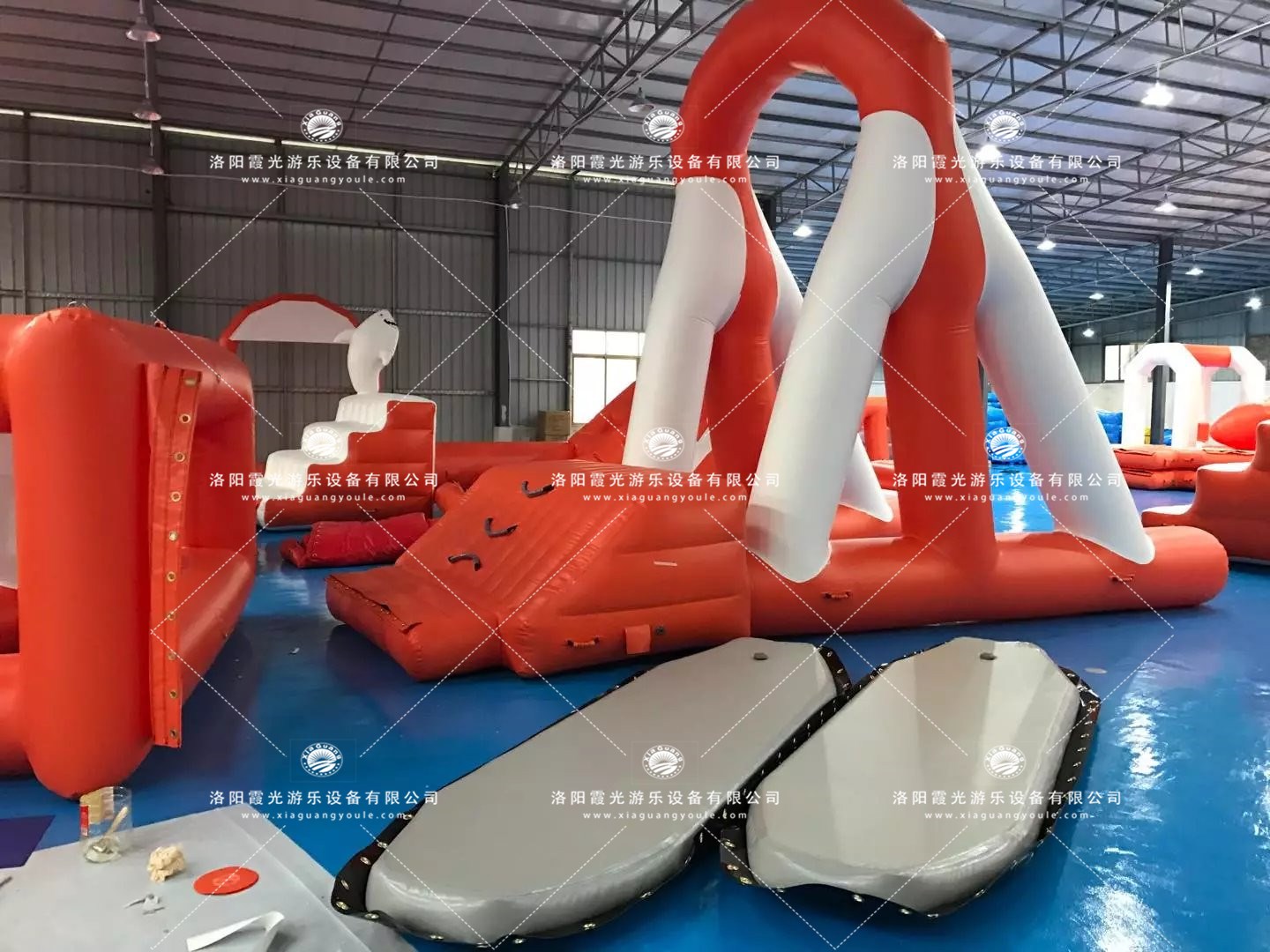 青县水上闯关道具